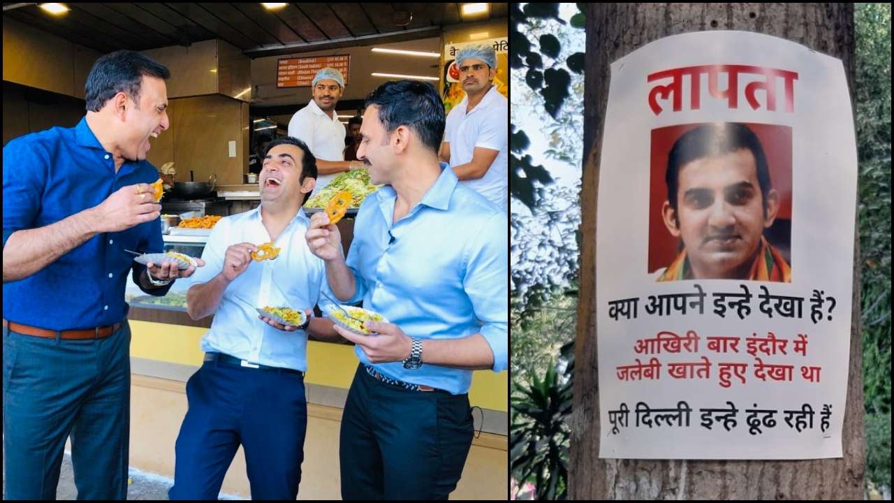கவுதம் கம்பீரை காணவில்லை! ஒட்டப்பட்ட போஸ்ட்!! 27