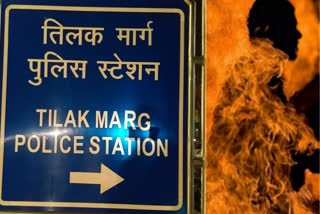 Man set fires himself at India Gate