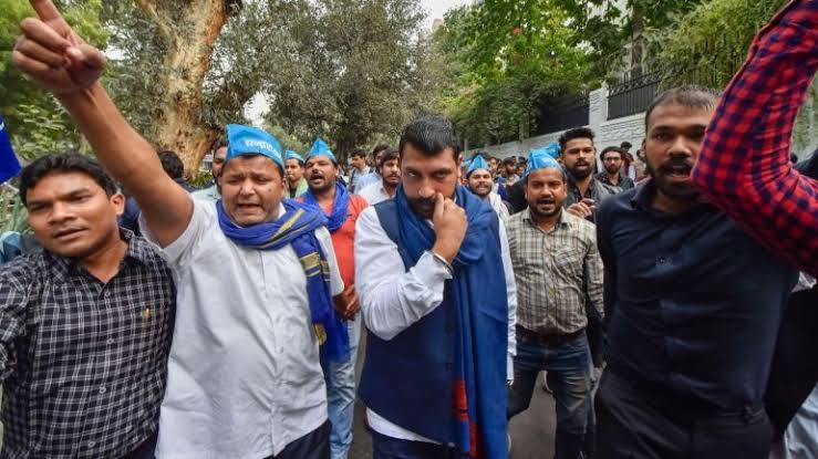 bhim army starts rally