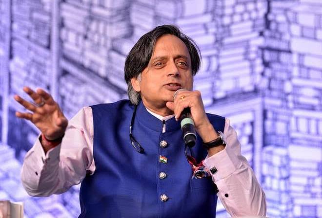 shashi tharoor blame central government