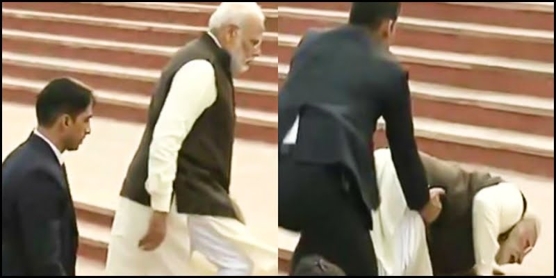 மோடி தடுக்கி விழுந்த படி! இடித்து சீரமைக்க நடவடிக்கை!! 7