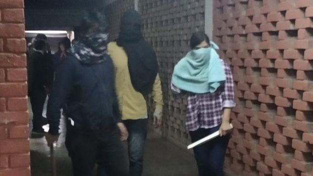 Goons attacked JNU