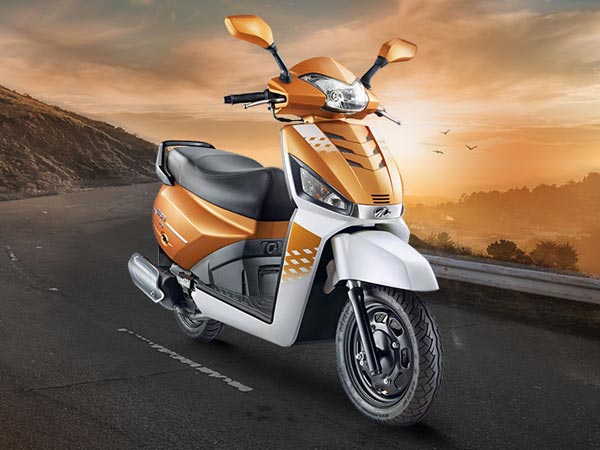 Battery scooter by Mahendra