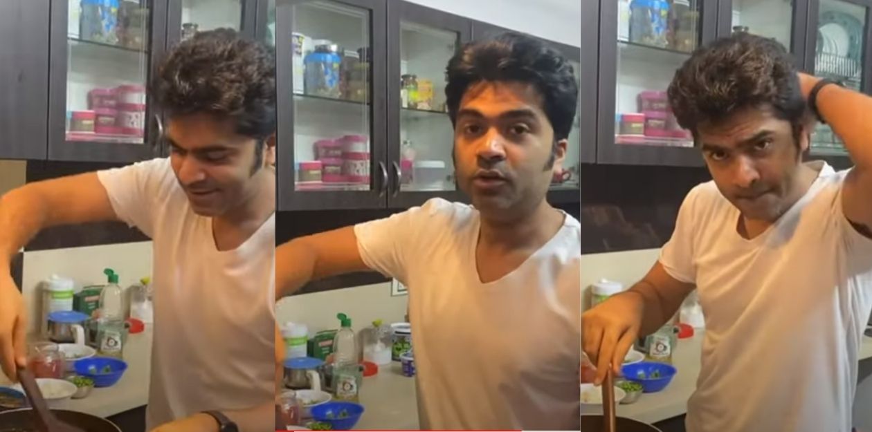 சமையலில் பூந்து விளையாடும் சிலம்பரசன் ! viral video 25