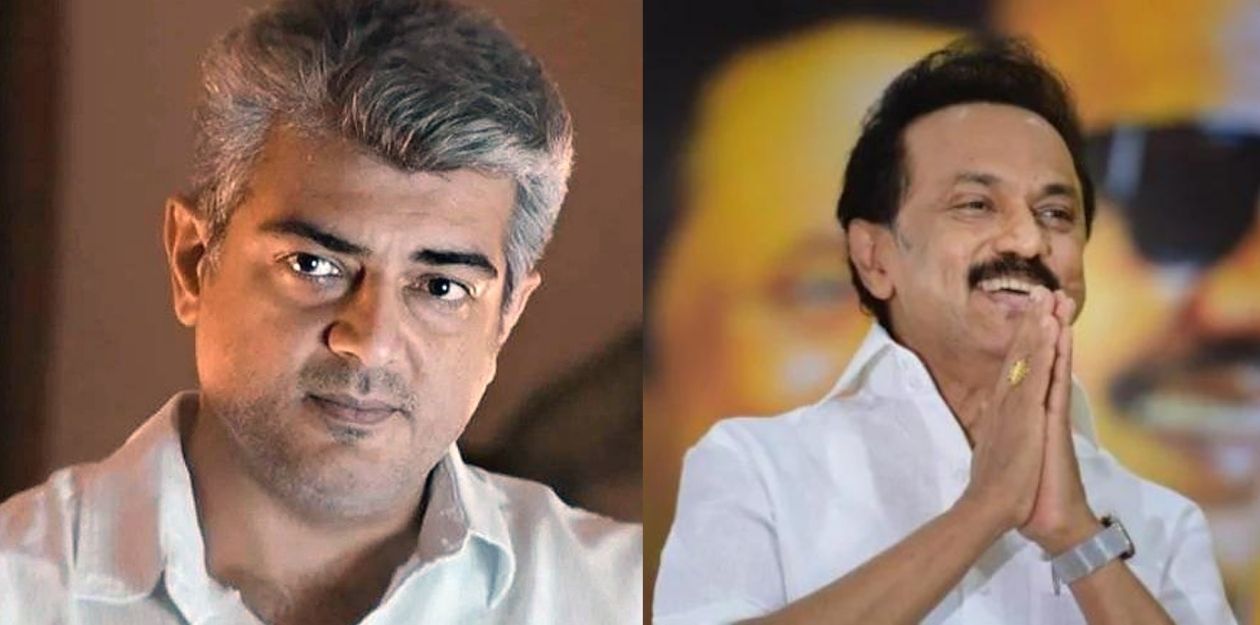 "Real thala with real thalapathy" என்ற Caption ஓடு வைரலாகும் தல அஜித், முதல்வர் ஸ்டாலின் அவர்களை சந்தித்த புகைப்படம்! 13