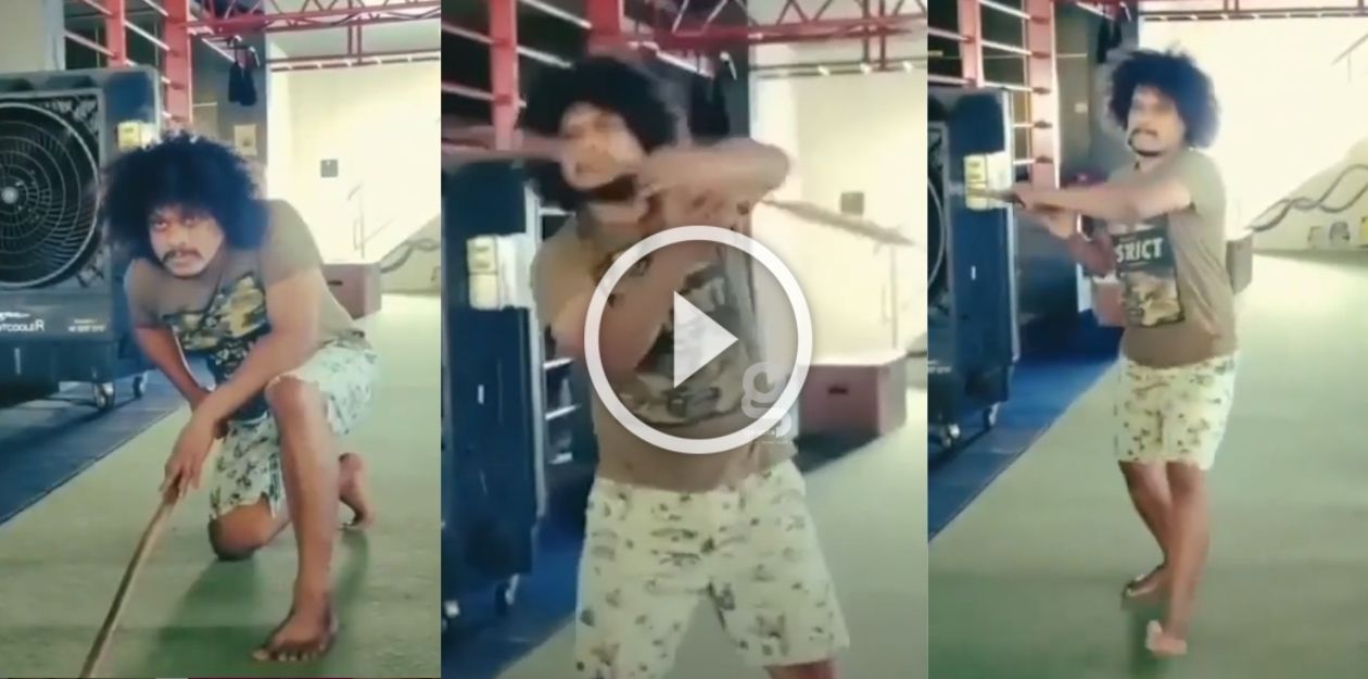 செம்ம மாஸாக சிலம்பம் சுற்றிய புகழ்! Viral Video 1