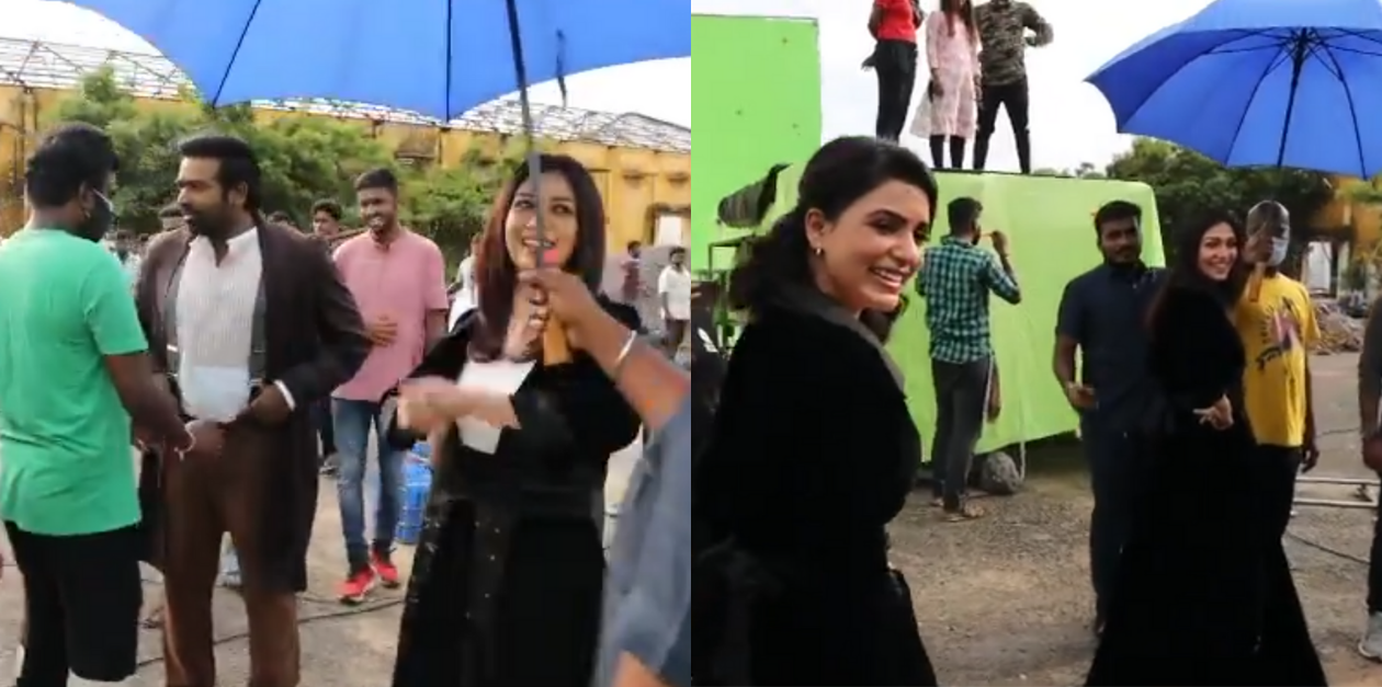 கருப்பு நிற உடையில் அழகு தேவதைகளாக நடந்து வந்த நயன்தாரா & சமந்தா | KVRK 17