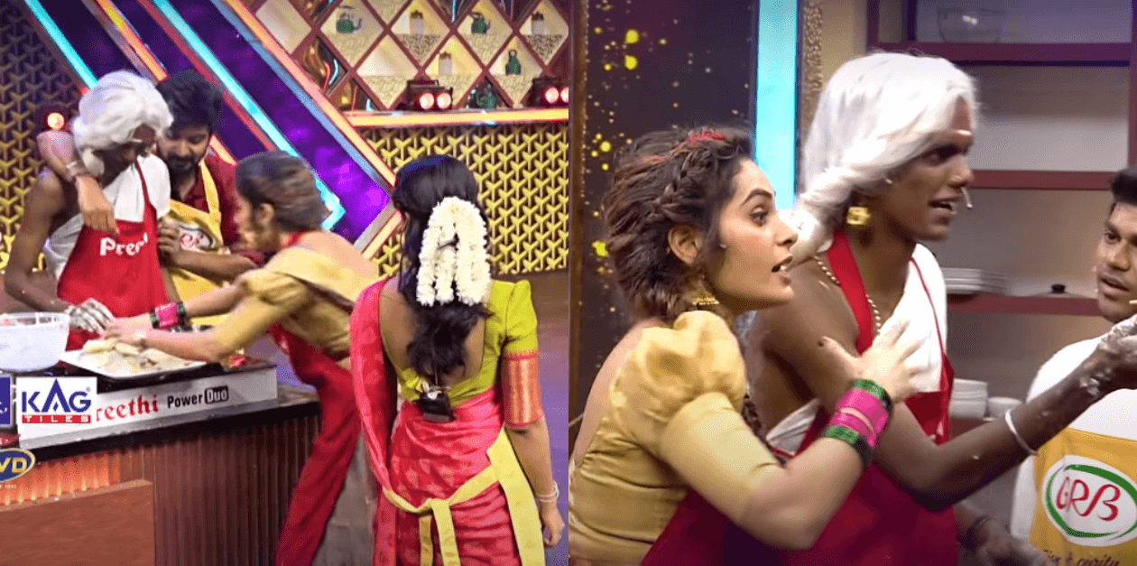டவுசர் எங்கடா..இட்லி துணிக்கு கேட்டாங்க..கொடுத்துட்டேன்...வேற லெவல்டா பாலா | Cook With Comali Season 3 11