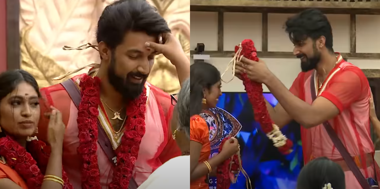 ஸ்ருதியை திருமணம் செய்துகொண்ட நிரூப்.. பிக்பாஸ் வீட்டில் நடந்த சம்பவம் | BiggBoss Ultimate Promo 2 18