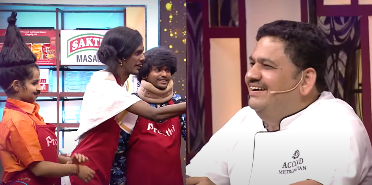 சார் உங்க பூர்வீகம் ஹைதரபாத்தா? அடேய் நான் தமிழன்டா..கோமாளிகளிடம் மாட்டிய பட் | Cook With Comali 19