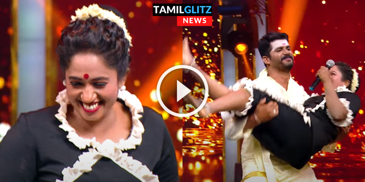 கணவருடன் சேர்ந்து செம்ம cute ஆக நடனம் ஆடிய தாமரை..வேற லெவல் அலப்பறை | BB Jodigal 43