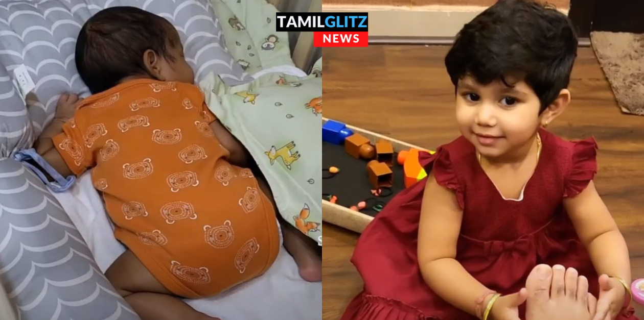 குப்புற படுத்து தூங்கும் ஆல்யா மகன்..அப்பாவுடன் விளையாடும் குட்டி மகள் ஐலா | Alya Manasa 11
