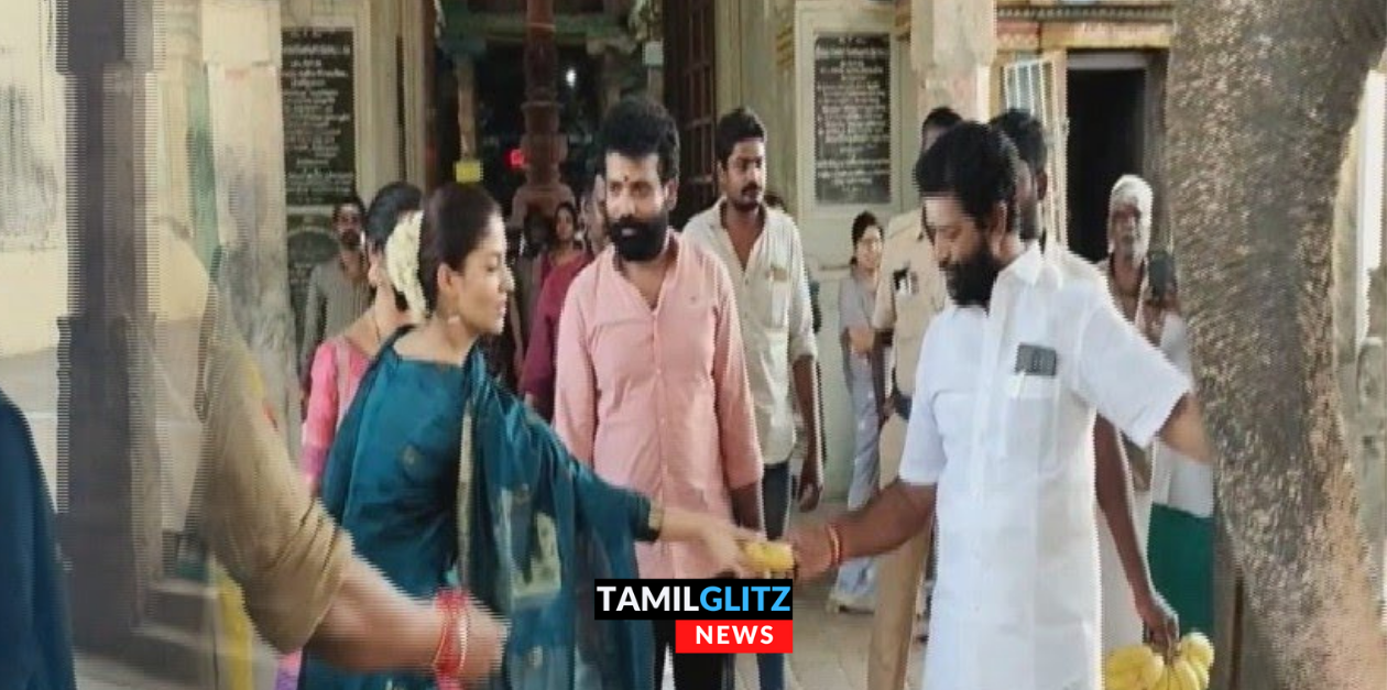 விக்கி பயமா இருக்குடா..! யானையை பார்த்து பயந்து விக்னேஷிடம் ஓடிய நயன்தாரா | Nayanthara 43