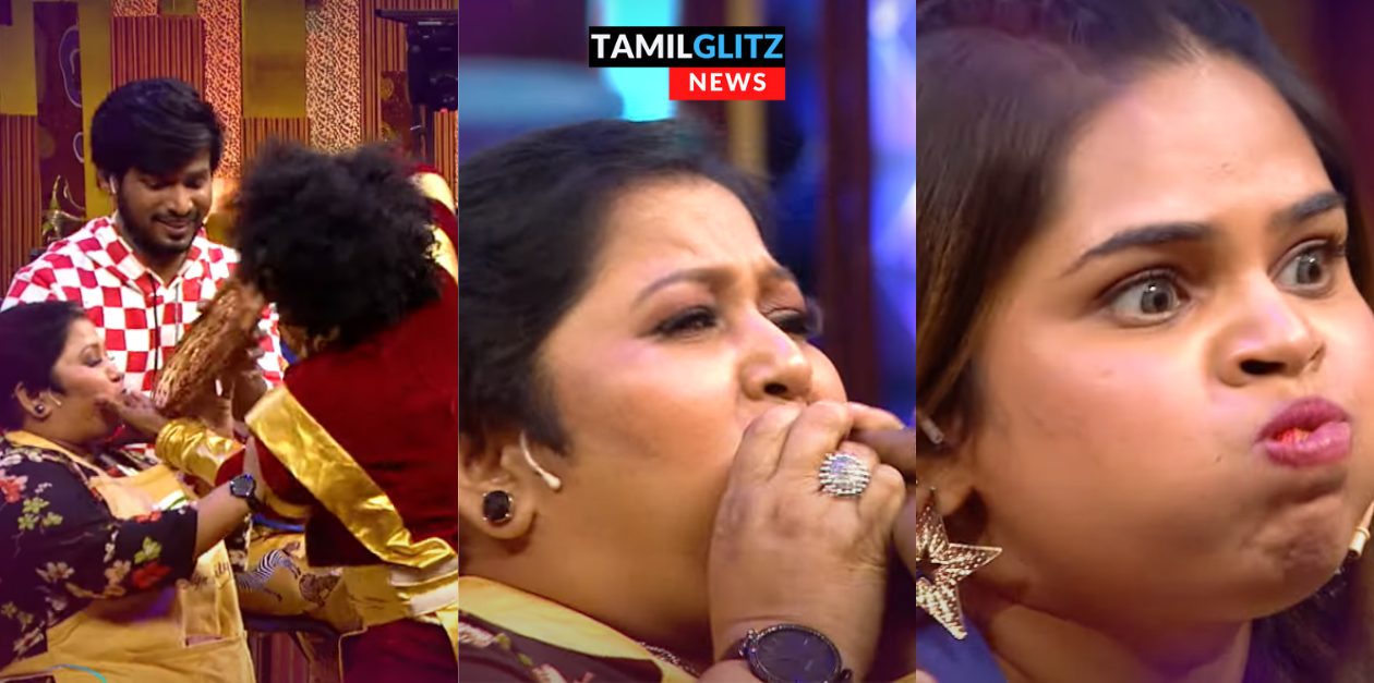 ஸ்ட்ராபெர்ரி சாப்பிடும் போட்டி..கிரேஸ் வாயில் கூடையுடன் வைத்து திணித்த புகழ்..வேற லெவல் அலப்பறை 25