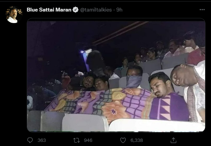எதுக்கு..?தேவையில்லாத வேலை பார்த்து சண்டை மூட்டிவிட்ட ப்ளூ சட்டை மாறன்...அடித்து கொல்லும் ரசிகர்கள். 7