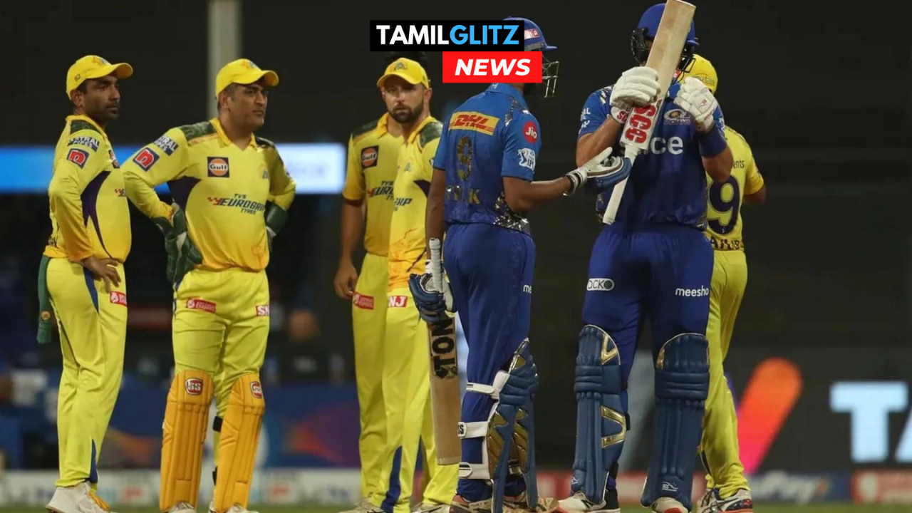 பிளே ஆஃப் சுற்றில் இருந்து வெளியேறிய சென்னை அணி, மும்பையிடம் 97 ரன்களில் சுருண்டு படுதோல்வி. 105