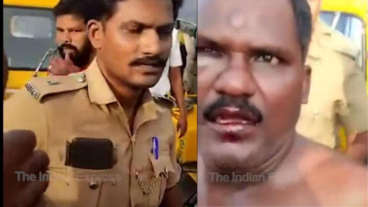 பேருந்து கண்டக்டரை தாக்கிய காரணத்தால் சைதாப்பேட்டை போலீஸ் கான்ஸ்டபிள் சஸ்பெண்ட். 11