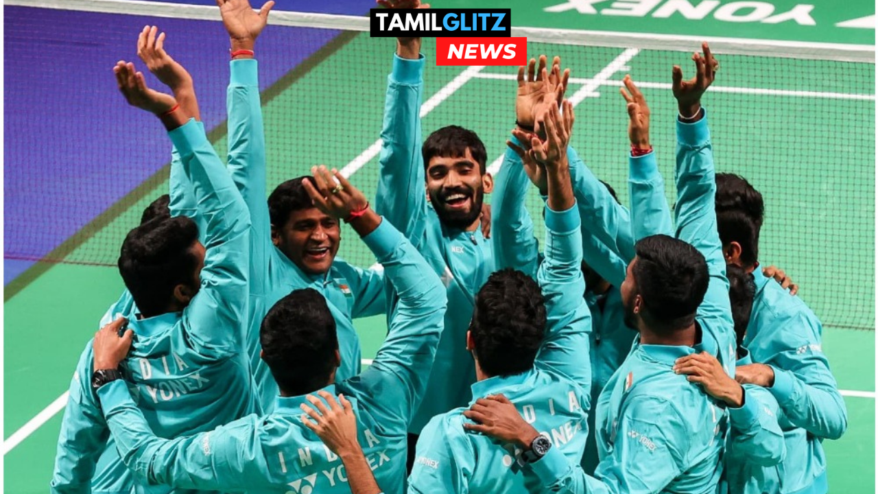 43 ஆண்டுகள் பிறகு முதல் முறை தாமஸ் கோப்பை போட்டியில் பதக்கம் வெல்ல உள்ள இந்திய அணி. 93