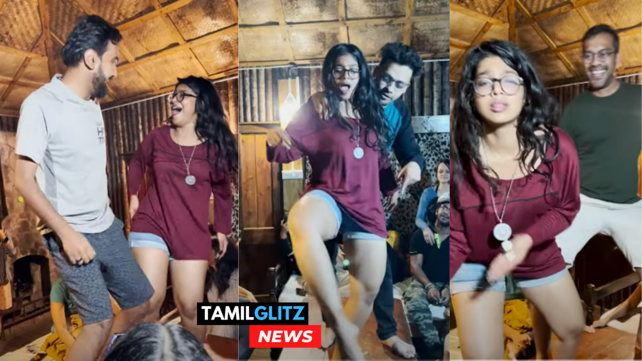 ஒன்றல்ல, இரண்டல்ல ஒரே நேரத்தில் மூன்று ஆண் நண்பர்களுடன் சேர்ந்து செம குத்தாட்டம் போடும் விஜே பார்வதி!!! 89