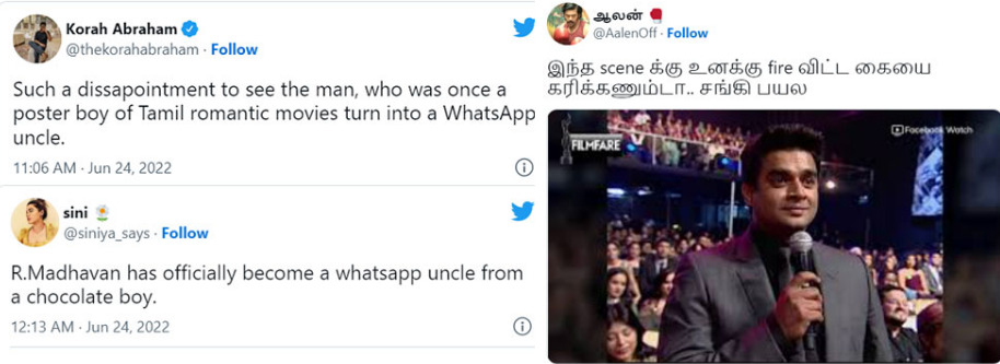 "வெறும் 0.2% பேருக்காக நாம் கவலைப்படக்கூடாது"!!"ட்ரோல்கள் குறித்து பேசிய மாதவன்"!! 15