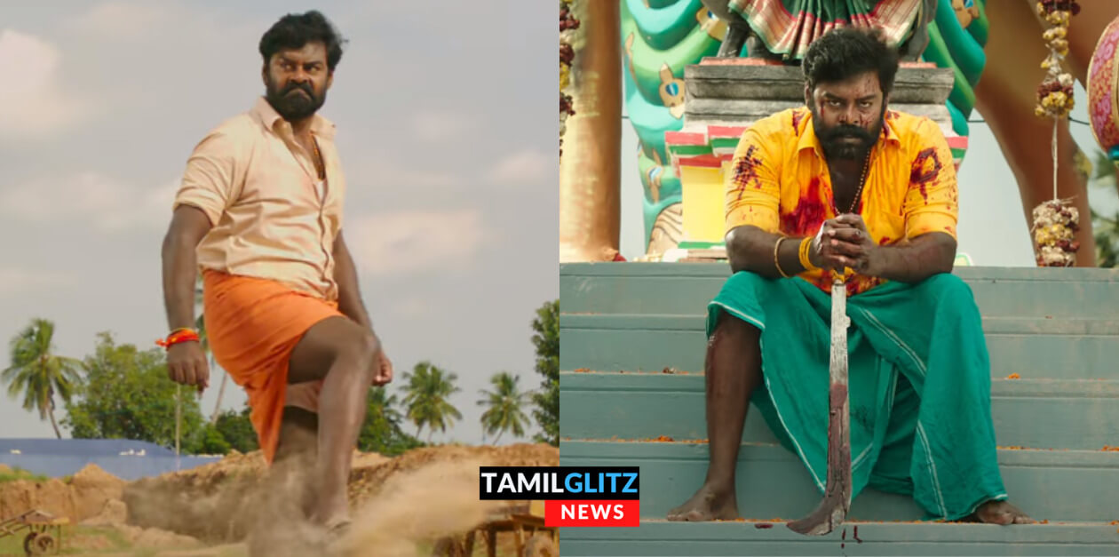 "கையில அருவா வெச்சிருக்க எங்ககிட்ட வெச்சிக்கிட்டு, எங்க அருவா தான் பேசும்"!!அனல் பறக்கும் ஆர்.கே.சுரேஷின் "காடுவெட்டி" டீஸர். 107