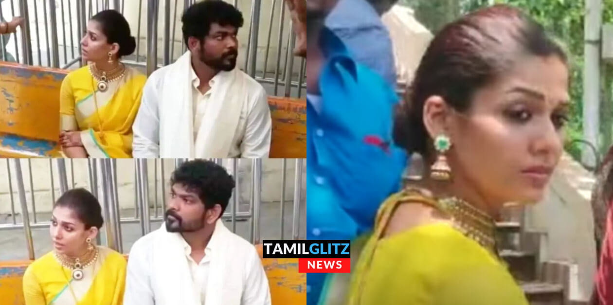 என் கைய புடிச்சிக்கோ நயன்..மஞ்சள் பட்டு புடவையில் கணவருடன் திருப்பதியில் தரிசனம் செய்த நயன்தாரா 27