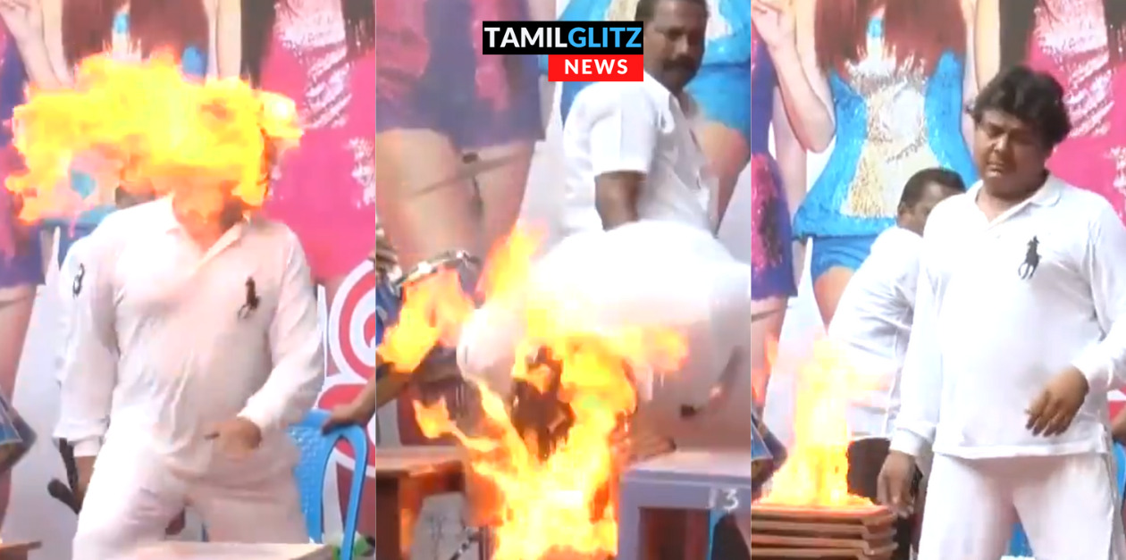 கராத்தே செய்கிறேன் என்று தலையில் தீப்பிடித்த மன்சூர்..சக்கு சக்கு பத்திக்கிச்சு என்று கலாய்த்து விட்ட ப்ளூ சட்டை 209