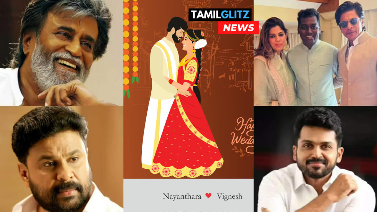 "வாழ்த்துக்கள் Mr. & Mrs. நயன்தாரா விக்னேஷ் சிவன்"!! பிரபலங்கள் கலந்து கொண்டு சிறப்பித்த விக்னேஷ் நயன் திருமணம்!! 81