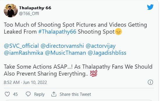 ஷூட்டிங்ல் இருந்து லீக் ஆன சண்டை காட்சிகள்..தொடர்ந்து வெளிவரும் தளபதி 66 புகைப்படங்கள்.. அதிர்ச்சியில் படக்குழு 5
