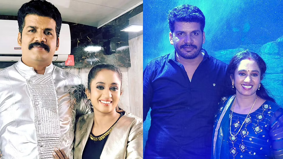 வெட்கப்பட்டு ஓடிய தாமரை..கையில் தூக்கிய கொஞ்சிய கணவர்..ஆஹா ரெண்டு பெரும் செம்ம க்யூட்டா ரொமான்ஸ் பண்றீங்களே 3