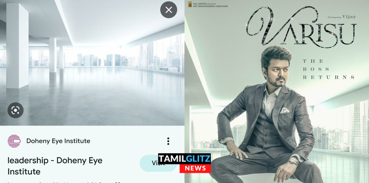 கண் ஆஸ்பத்திரியில் இருந்து சுடப்பட்டதா வாரிசு போஸ்டர்..கடுமையாக மோதிக்கொள்ளும் விஜய், ரஜினி ரசிகர்கள். 33