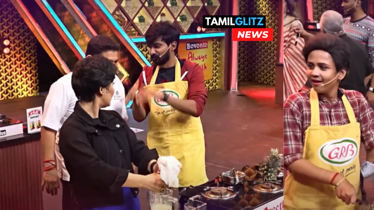 "வாங்குறது 8000 ரூவா மானியம், ஆனா குக்குக்கு மணிமேகலை வெக்குறது சூனியம்"!! மணிமேகலையை வேற லெவலில் மொக்கை பண்ணிய தர்ஷன்!! 43