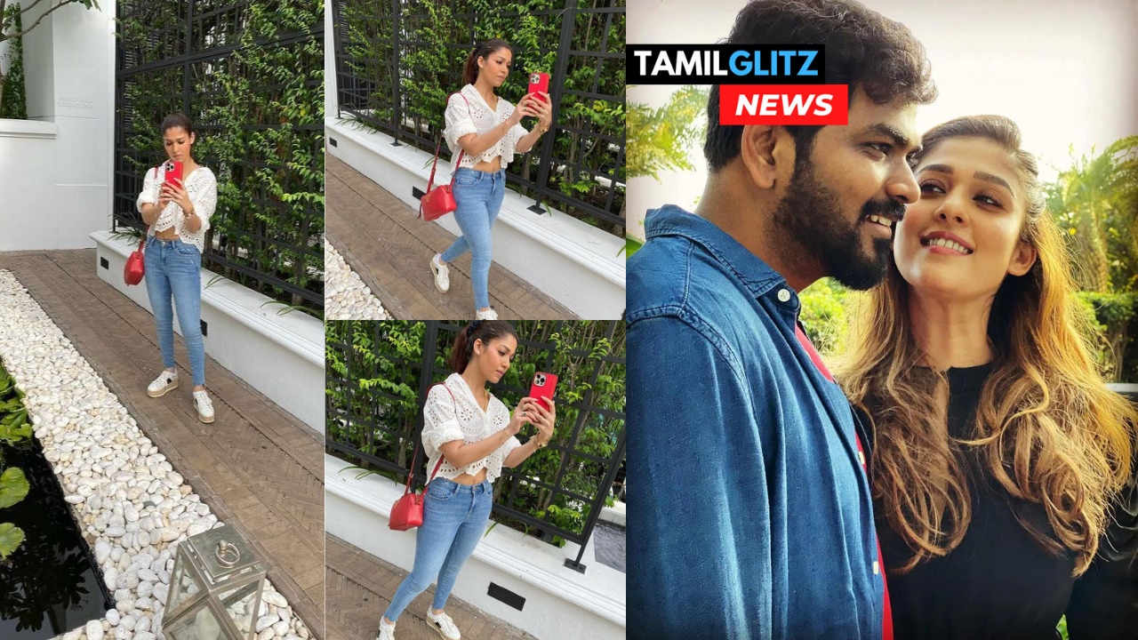 "Black and white கண்ணு உன்னப் பாத்தா கலரா மாறுதே"!! Couple Goals கொடுக்கும் விக்கி நயன் கலக்கல் கிளிக்ஸ்!! 75