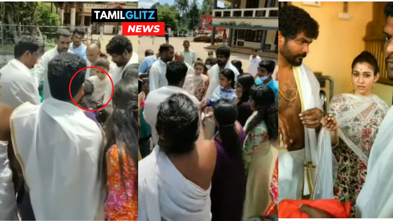 "எங்க போனாலும் இவனுங்க வேற சும்மா"🤦!! "காலில் விழுந்த ரசிகர்...பதறிய நயன்தாரா"!!🤣 103