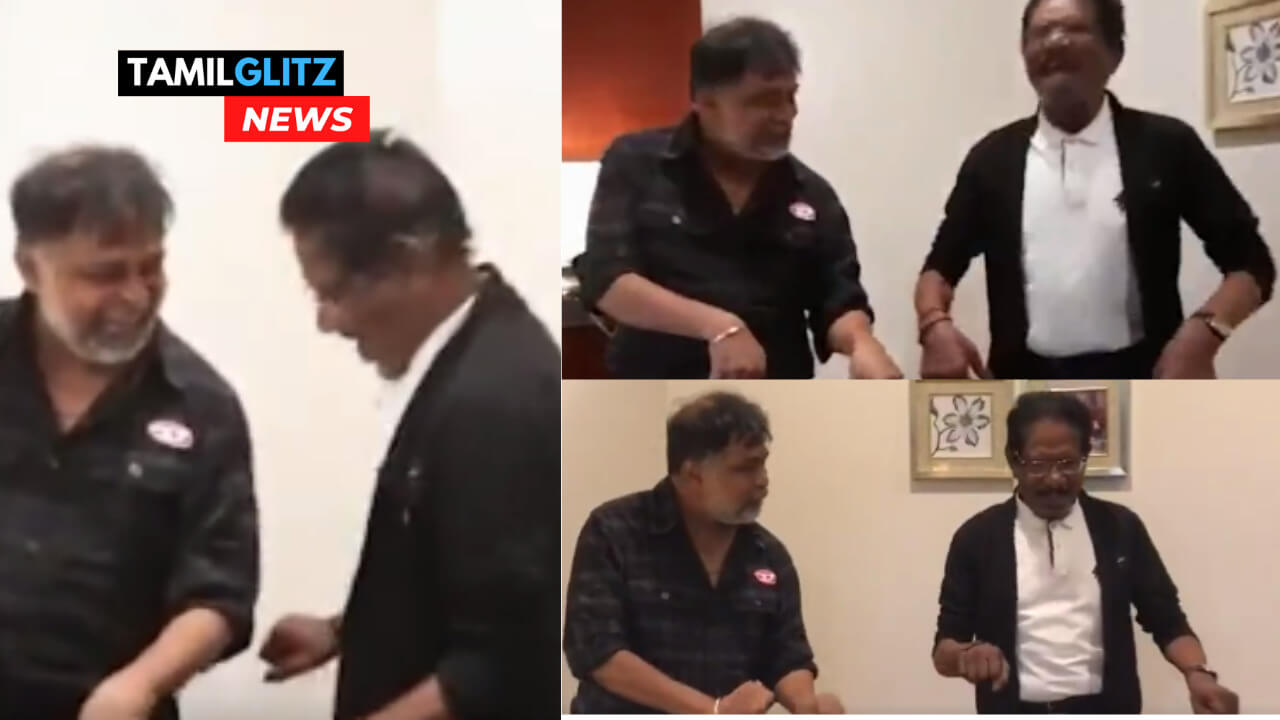 "எ டான்ஸ் பெய் பாரதிராஜா"!! புல்லட் சாங் பாடலுக்கு நடனம் ஆடி க்ரித்தி ஷெட்டிக்கு போட்டிக்கொடுக்கும் பாரதிராஜா!! 127