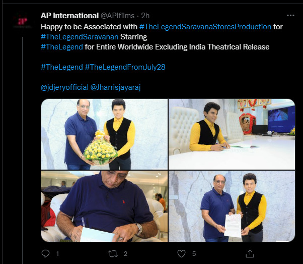 "அசுர பாய்ச்சலில் லெஜெண்ட் அண்ணாச்சி....வெளிநாட்டிலும் கொடிகட்டி பறக்கும் வியாபாரம்"!! 9