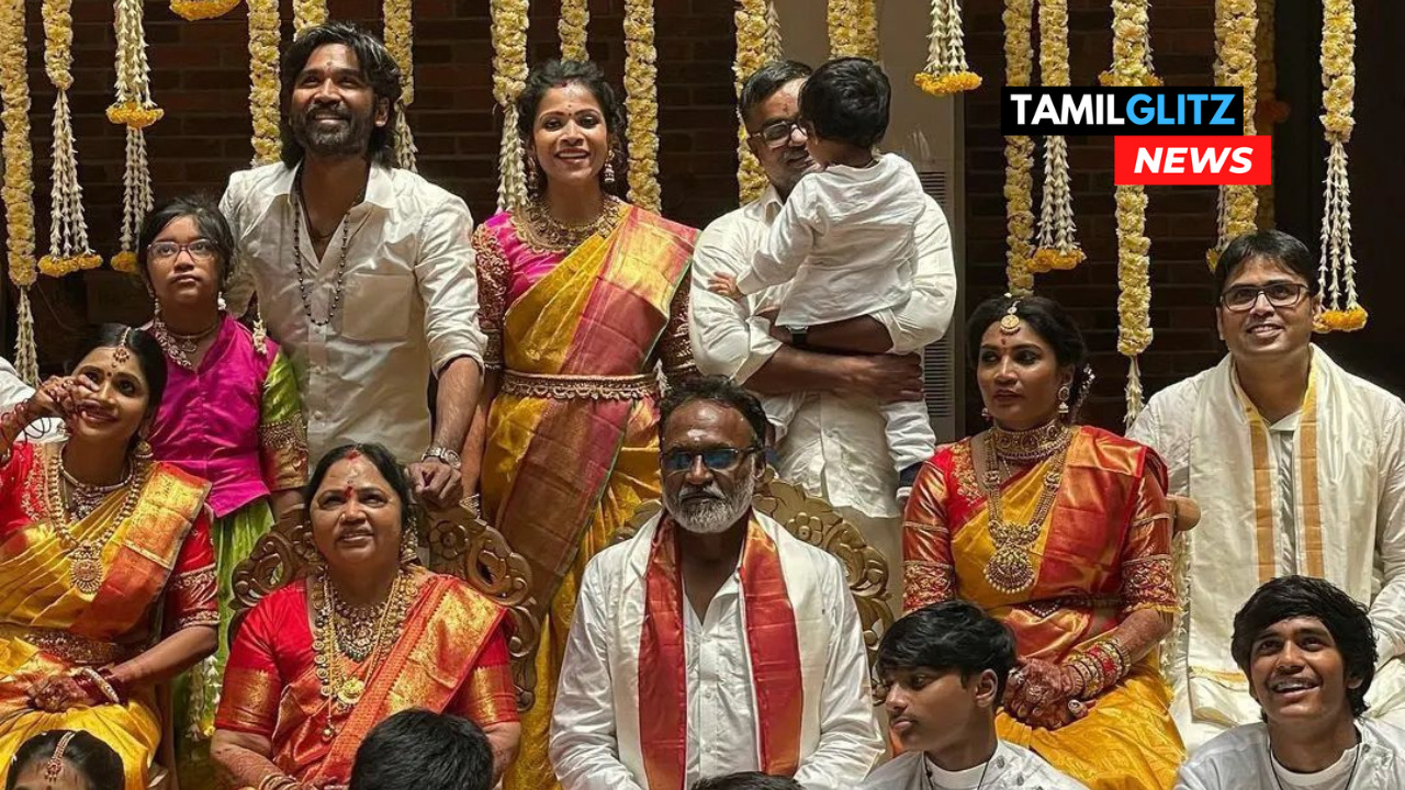 "இன்று பிறந்தநாள் கொண்டாடும் தனுஷ் வீட்டில் சத்தமில்லாமல் நடைபெற்ற விஷேசம்"!!"வைரல் புகைப்படங்கள்" 7