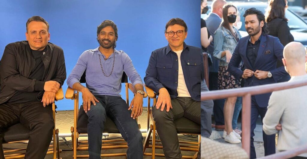"அடடே வாங்க தனுஷ்.....தனுஷை பார்த்தவுடன் குஷியான கிறிஸ் இவான்ஸ்"!! 3