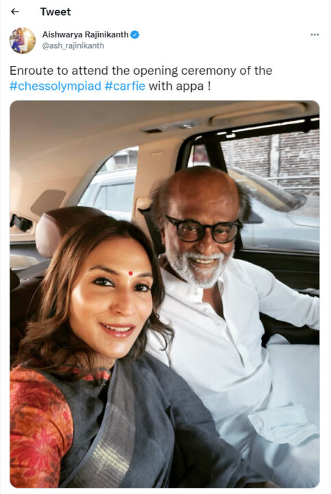 தனுஷ் பிறந்தநாளைக்கு வாழ்த்து சொல்லாத ஐஸ்வர்யா..ஆனாலும் ட்விட்டரில் போட்ட ஒரு பதிவு..என்ன போட்ருக்காருனு பாருங்க 3
