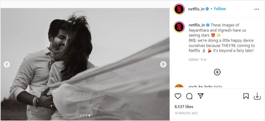 விரைவில் திருமண வீடியோ" - Netflix அதிகாரபூர்வ அறிவிப்பு - இதோ விவரங்கள் 9
