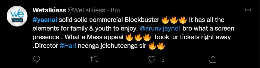 "படம் பேரு தான் "யானை"...ஆனா சிறுத்தைய விட படம் ஜெட் ஸ்பீட்"!!"ஹரியின் வெறித்தனமான "யானை"!! மாஸ் அருண்விஜய்!! 5