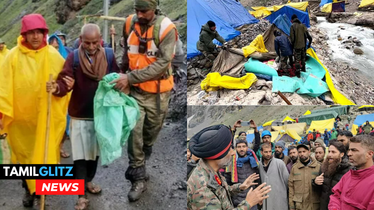 "அமர்நாத்தில் மேகவெடிப்பு.....15 பேர் பலி, 40 மேற்பட்டோர் காணவில்லை" 121