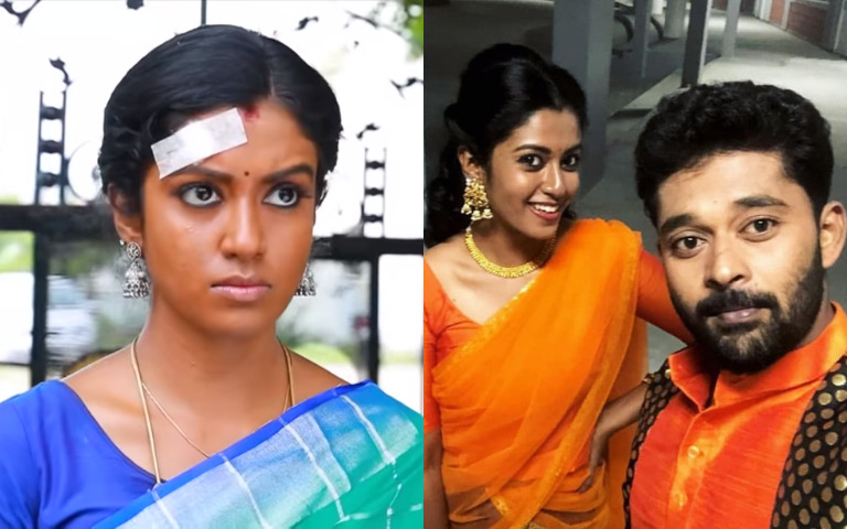 "அட இவுங்களும் விஜய் டிவி பிரபலம் ஆச்சே....அதுவும் பயங்கர வில்லி"!!"ரகசியமாக நிச்சயம் முடித்துள்ள பாரதி கண்ணம்மா அருண்"!! 3