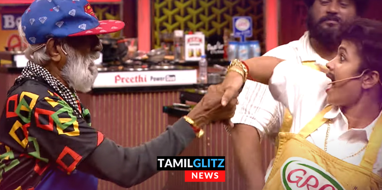 நீயெல்லாம் ஒரு ரவுடியா? ஓவராக பேசிய மணிமேகலை கையை உடைத்த ராகுல் தாத்தா..! | Cook With Comali 119