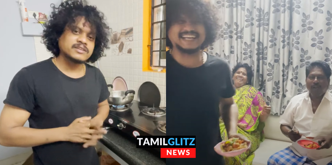 பிறந்தநாளில் குக்காக மாறி அம்மா அப்பாவுக்கு சமைத்து கொடுத்த புகழ்..என்ன சமைச்சாருனு பாருங்க 107