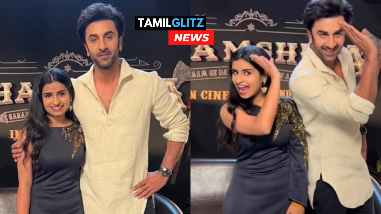 "I'm your fan too...அசர வைத்த சிவாங்கி...நேரில் அழைத்து பாராட்டிய ரன்பிர் கபூர்" 193