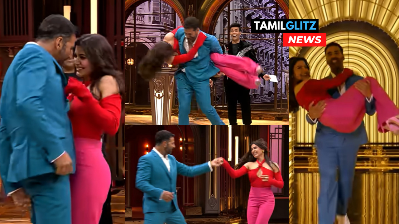 "பாலிவுட் சென்ற சமந்தா.....அக்ஷயகுமாருடன் ஷோவில் குத்தாட்டம்"!! 103