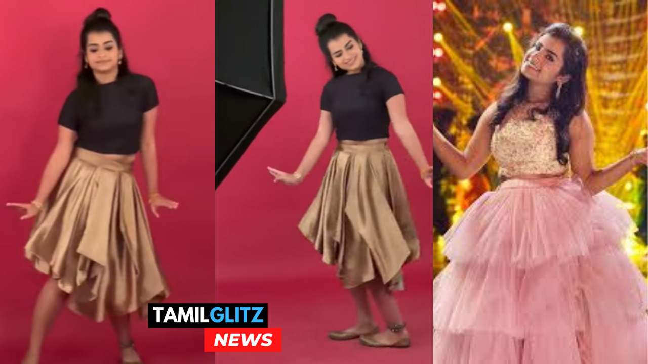 "நான் பாட்டுக்கு ஜாலியா ஆடுறேன்...நீங்க போட்டோ எடுங்க....போட்டோஷூட் போது குத்தாட்டம் போட்ட சிவாங்கி"!! 155