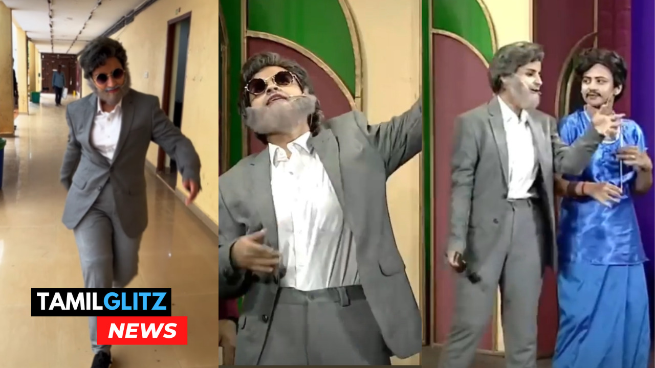 "சும்மா அதிருத்துல"!! "கபாலி கெட்டப் ஆனா டி.ஆரா மாறிய சிவாங்கி"!! 181