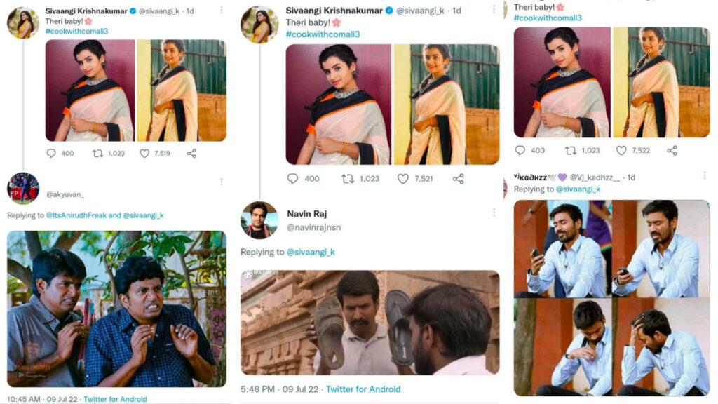 "முடிலடா சாமி.....கெட்டப் போட்டு கொல்லும் சிவாங்கி....கிழித்துதள்ளும் நெட்டிசன்கள் "!! 11